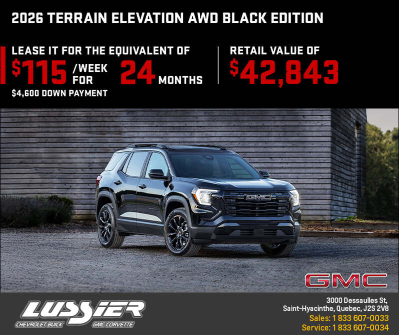 The 2026 GMC Terrain