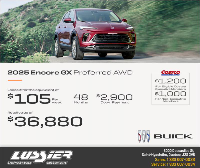 Get the 2025 Buick Encore GX