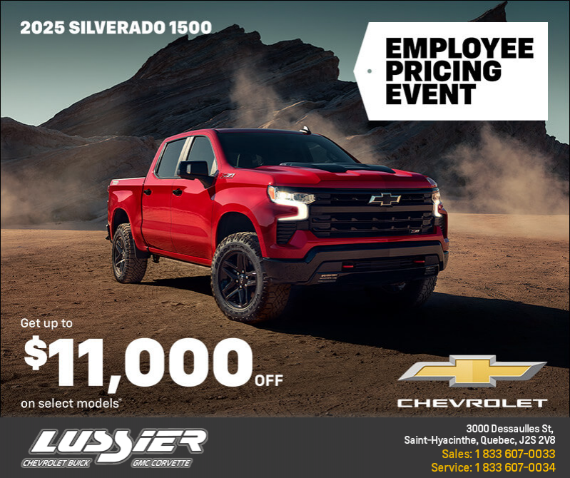 Get the 2025 Chevrolet Silverado 1500