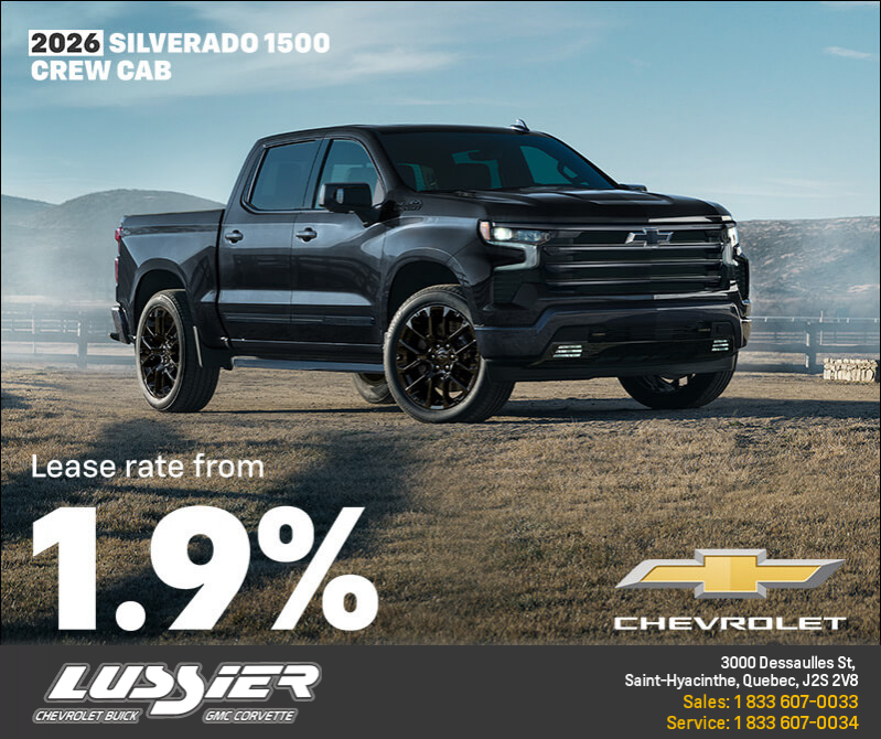 Get the 2026 Chevrolet Silverado 1500