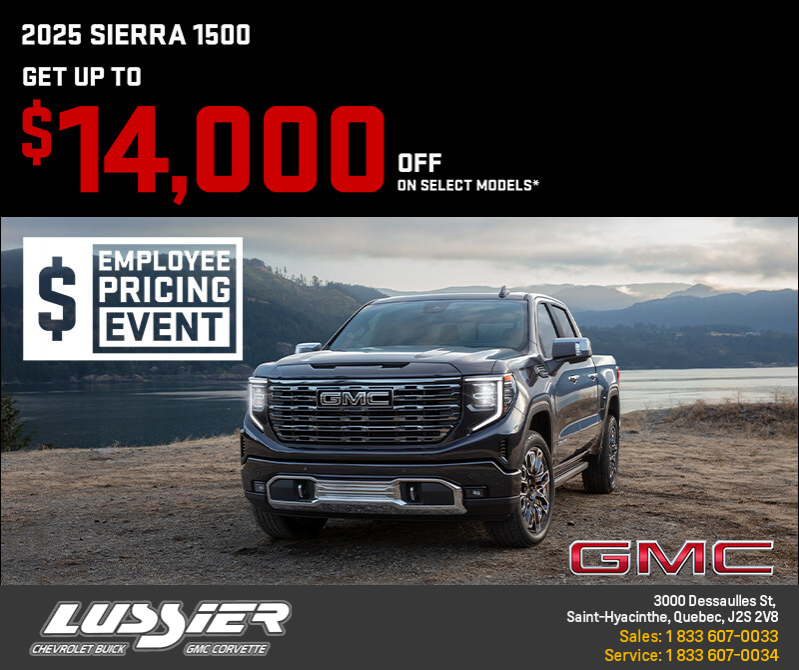 The 2025 GMC Sierra 1500