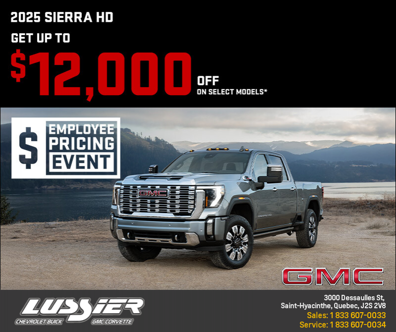 The 2025 GMC Sierra HD