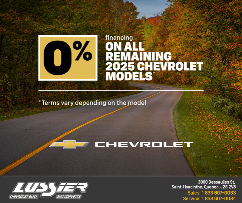 Chevrolet Monthly Event!