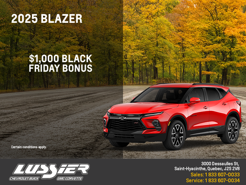 Get the 2025 Chevrolet Blazer