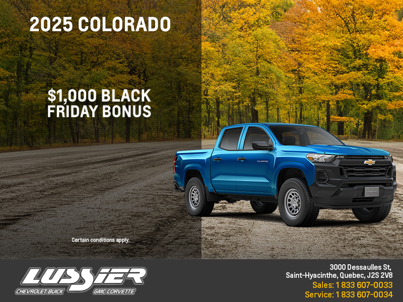 Get the 2025 Chevrolet Colorado