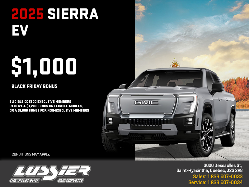The 2025 GMC Sierra EV