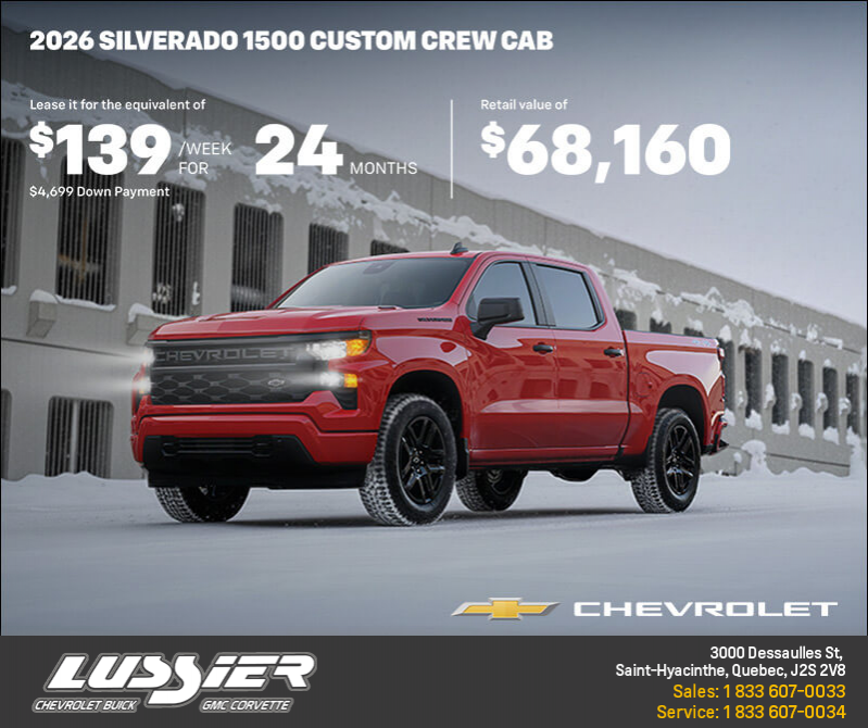 Get the 2026 Chevrolet Silverado 1500