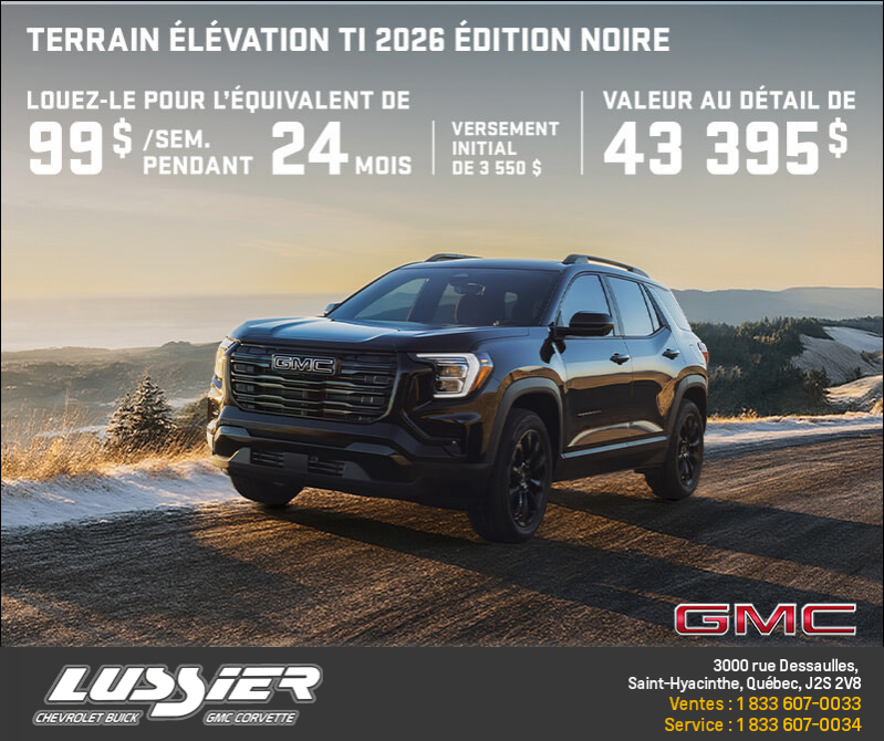 Le GMC Terrain 2026
