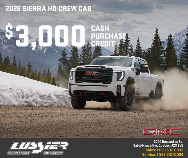 The 2026 GMC Sierra HD