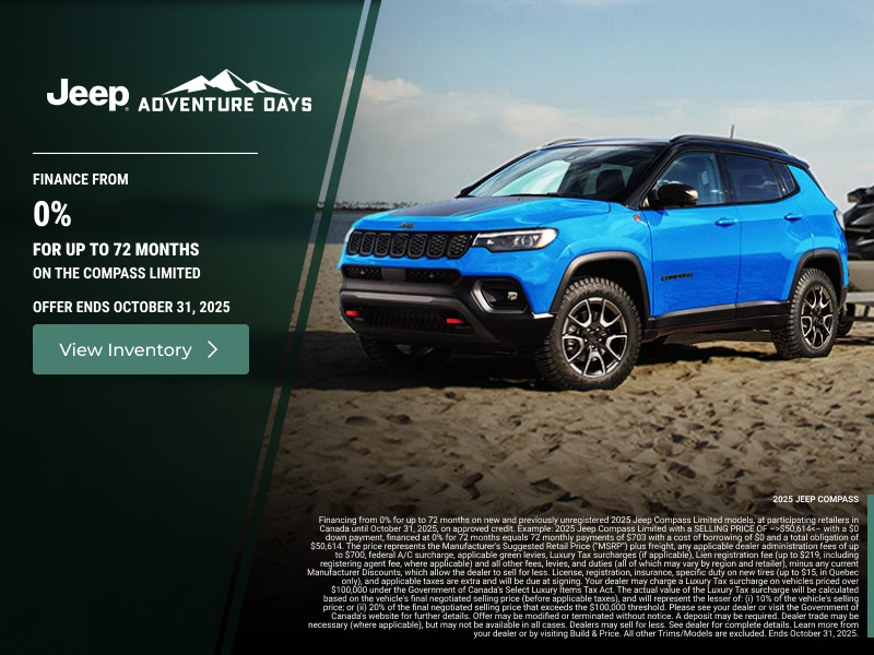 Jeep Monthly Event