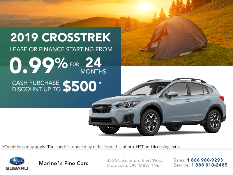 Get the 2019 Subaru Crosstrek Today!