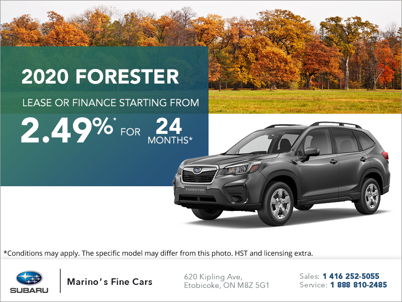 Get the 2020 Subaru Forester Today!