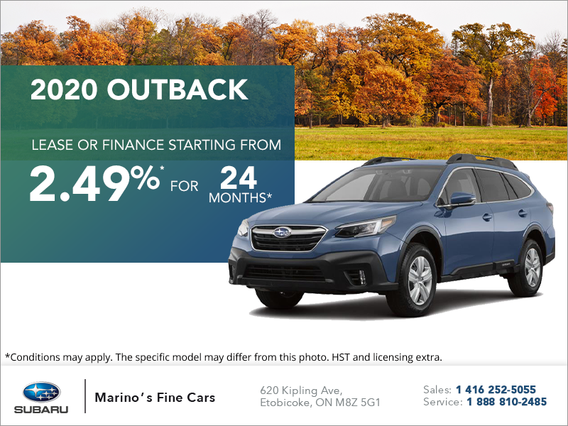 Get the 2020 Subaru Outback Today!