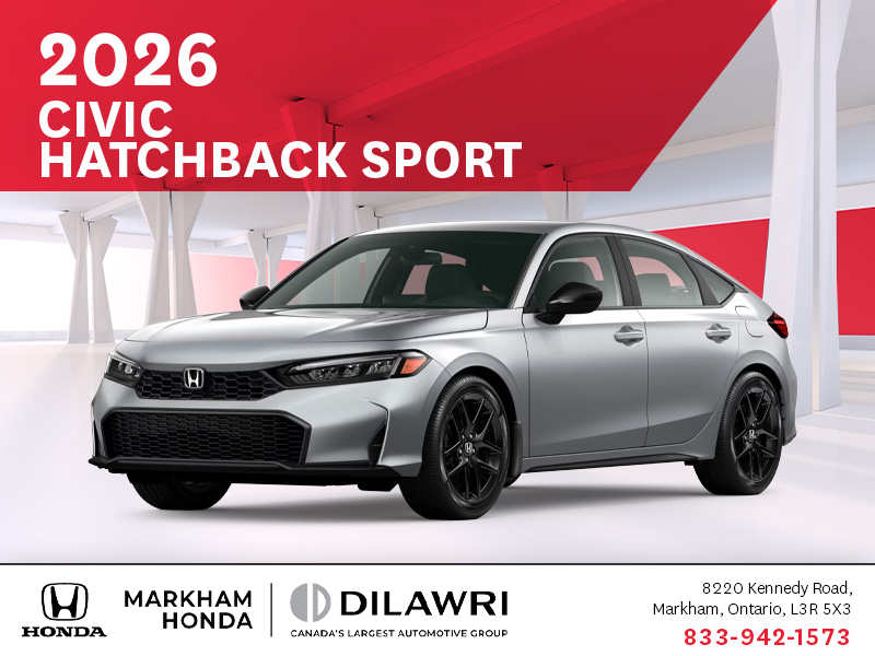 Get the 2026 Honda Civic Sedan!