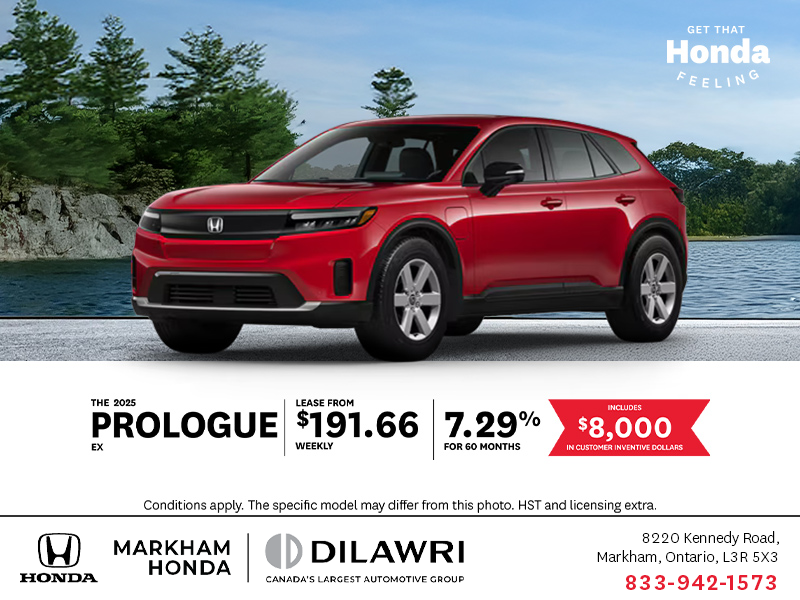 Get the 2025 Honda Prologue!