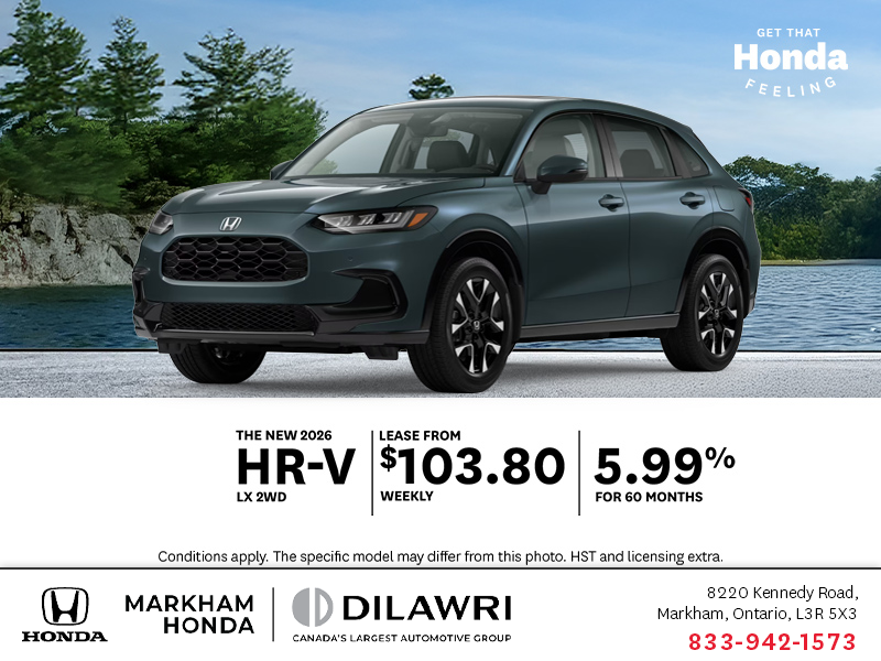 Get the 2026 Honda HR-V