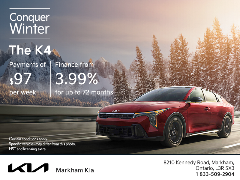 Get the 2025 Kia K4 !