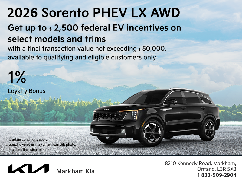 Get the 2026 Kia Sorento!