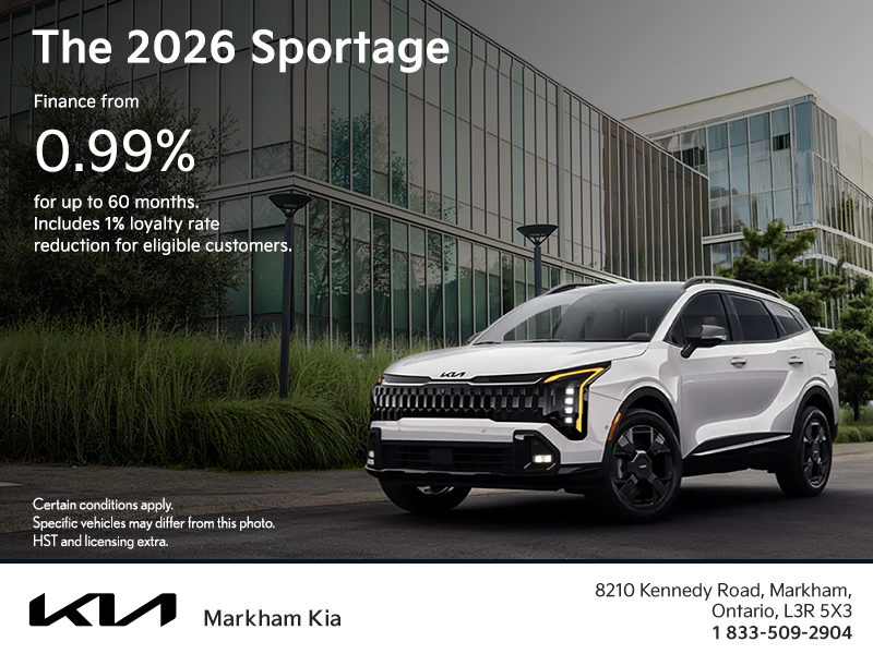 Get the 2026 Kia Sportage!