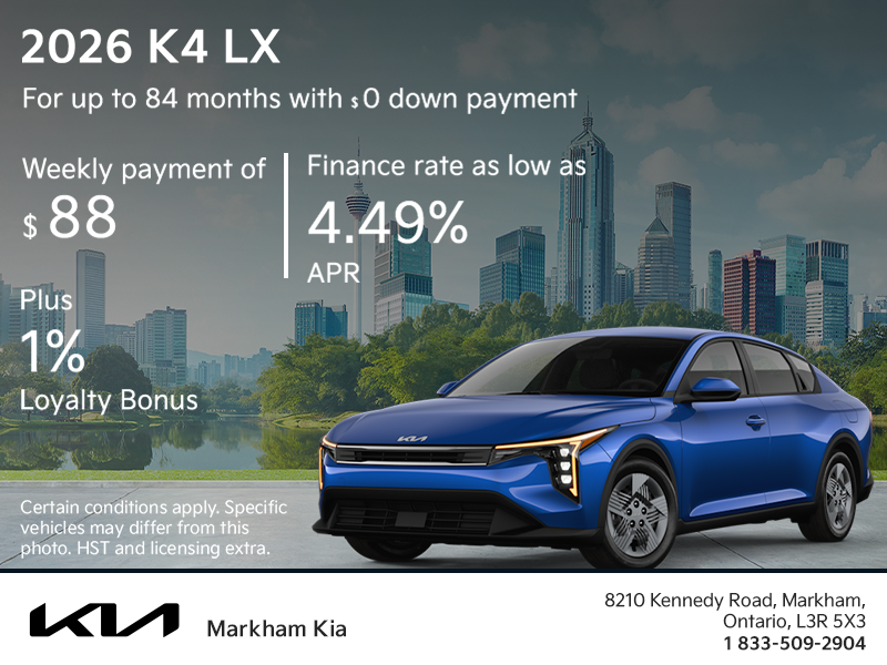 2026 Kia K4