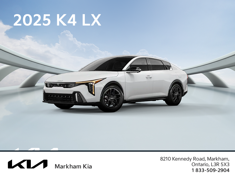 Get the 2026 Kia K4 !