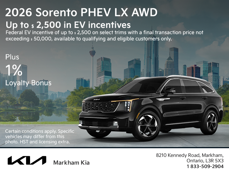 Get the 2026 Kia Sorento!