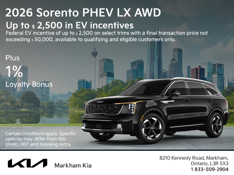 Get the 2026 Kia Sorento!