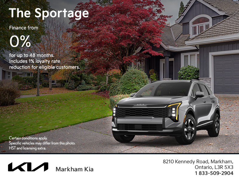 Get the 2026 Kia Sportage!