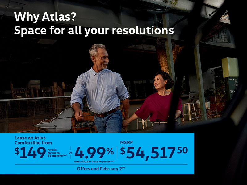 Get the 2026 Volkswagen Atlas