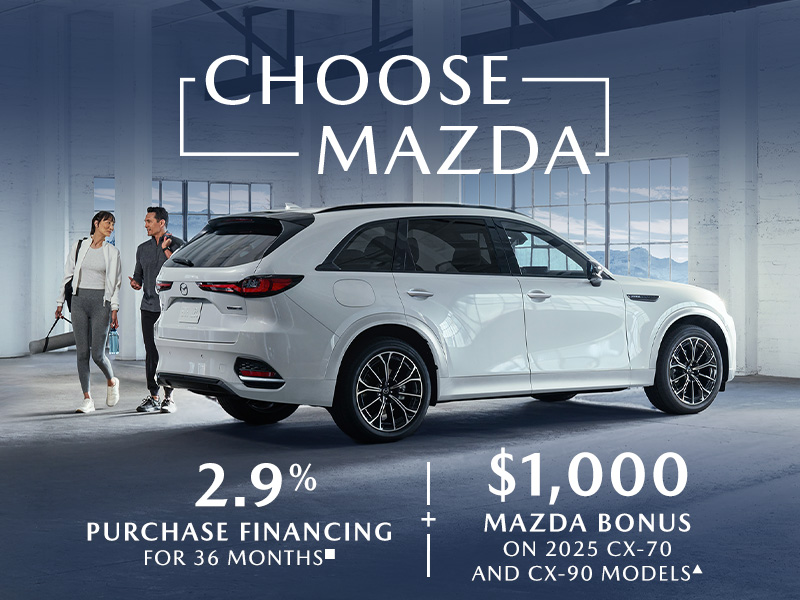 The Choose Mazda event