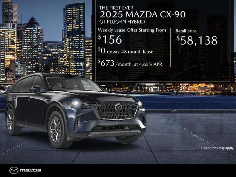 Get the 2025 Mazda CX-90 PHEV