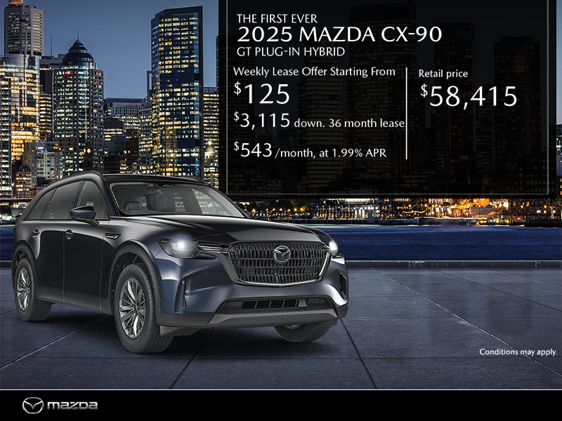 Get the 2025 Mazda CX-90 PHEV