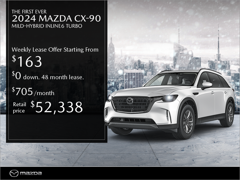 Get the 2024 Mazda CX-90!