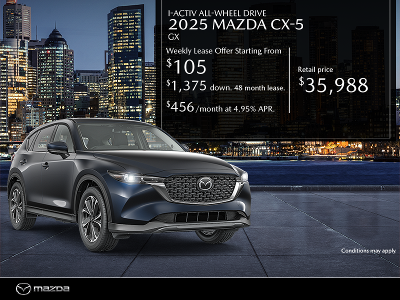 Get the 2025 Mazda CX-5