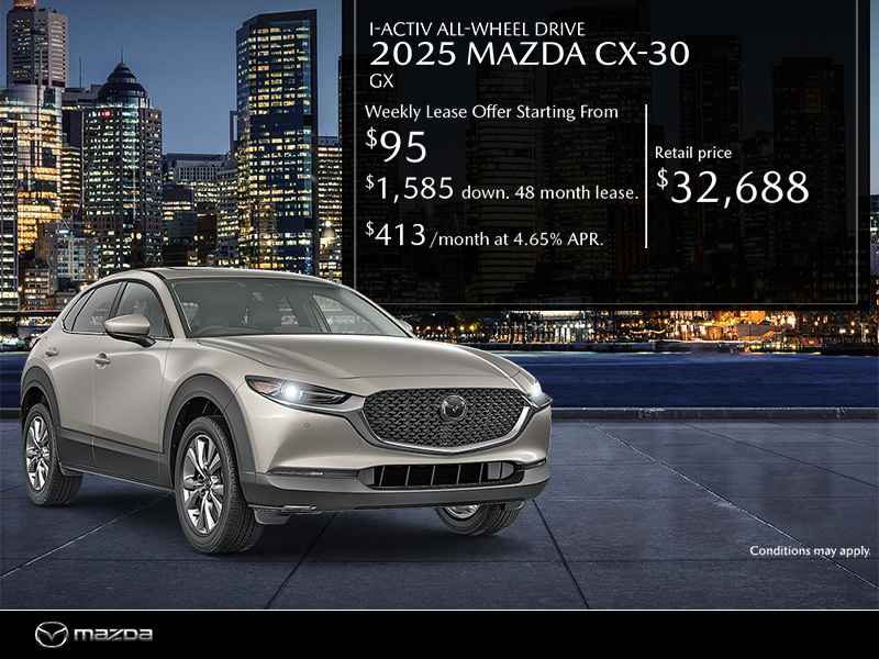 Get the 2025 Mazda CX-30