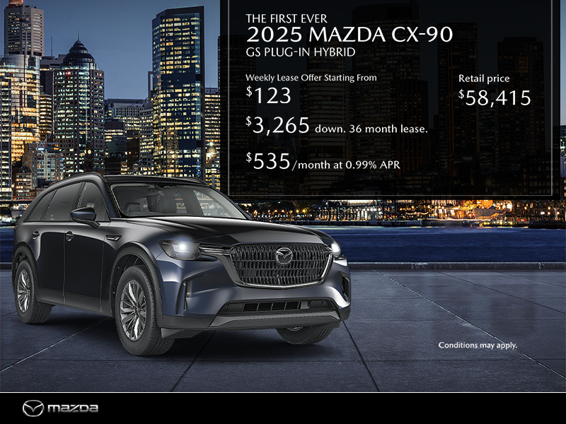 Get the 2025 Mazda CX-90 PHEV