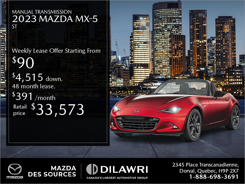 Get the 2023 Mazda MX-5!