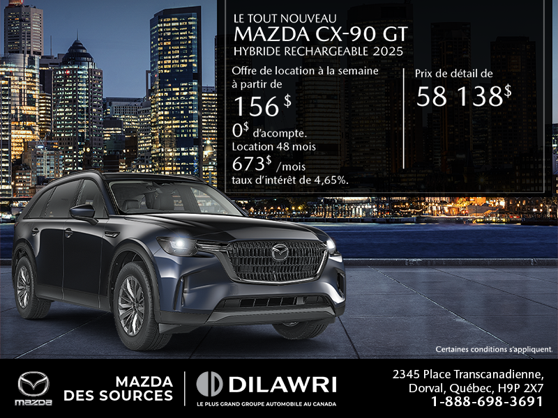 Procurez-vous le Mazda Cx-90 Phev 2025