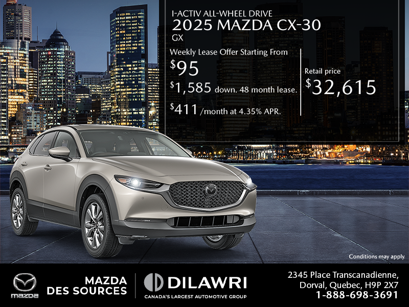 Get the 2025 Mazda CX-30