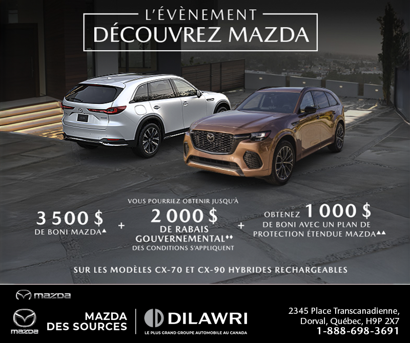 L'événement Découvrez Mazda