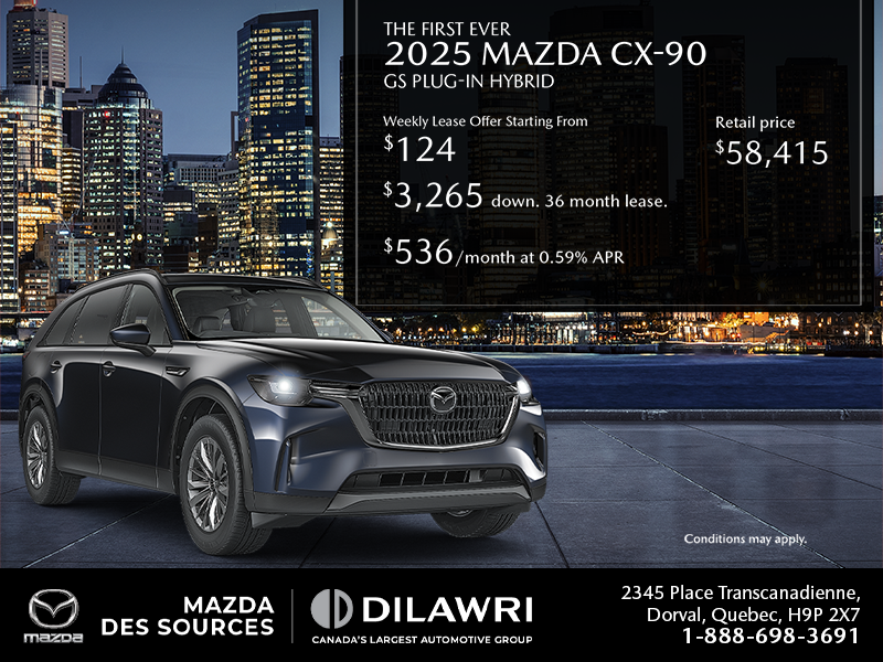 Get the 2025 Mazda CX-90 PHEV
