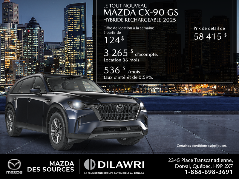 Procurez-vous le Mazda Cx-90 Phev 2025