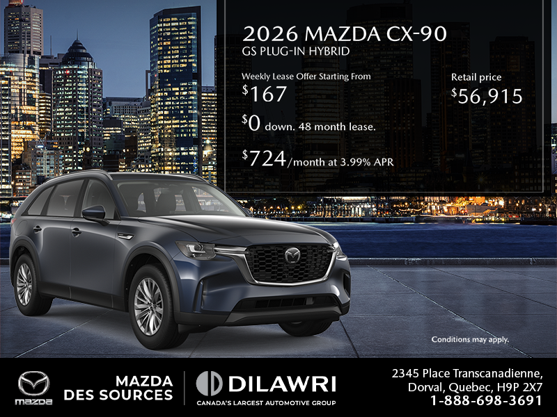 Get the 2026 Mazda CX-90 Plug-In Hybrid