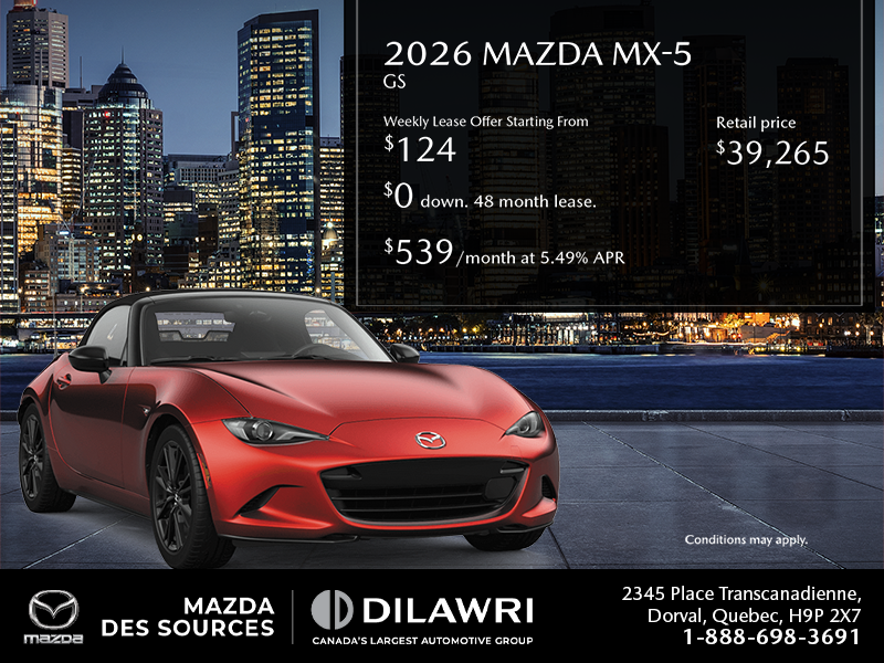 Get the 2026 Mazda MX-5