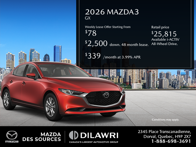 2026 Mazda3