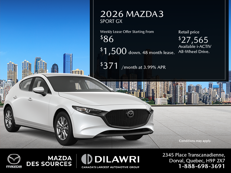 2026 Mazda3 Sport