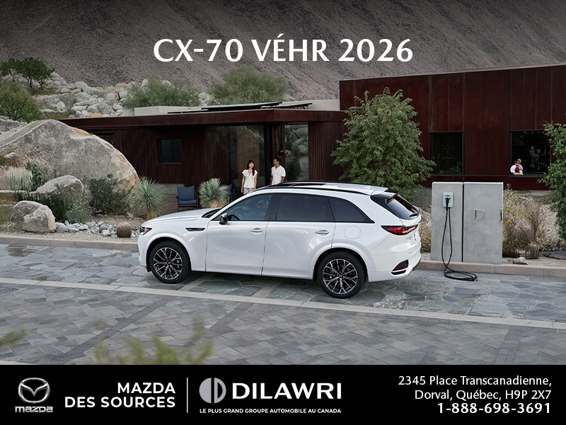 Mazda CX-70 Plug-In Hybrid 2026