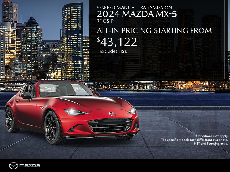 Get the 2024 Mazda MX-5 RF today!