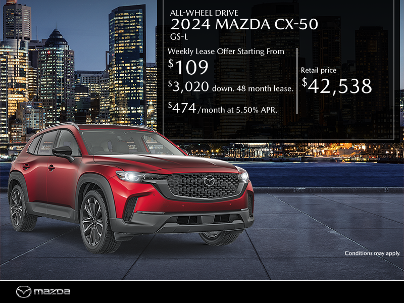 Get the 2024 Mazda CX-50