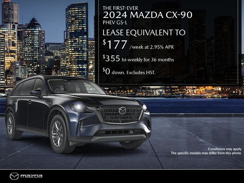 Get the 2024 Mazda CX-90 PHEV